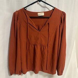 Universal Thread Terracotta Blouse